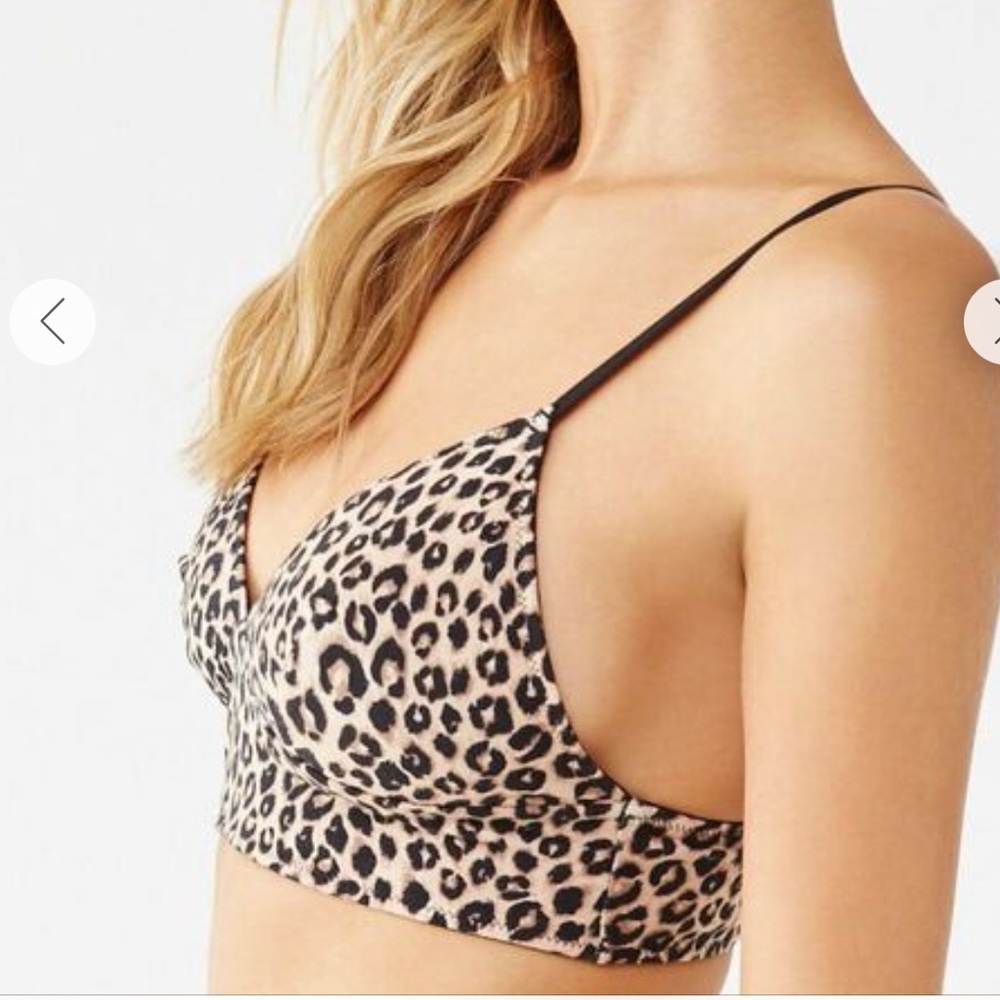 Forever 21 Leopard Print Bralette - Picture 4 of 8